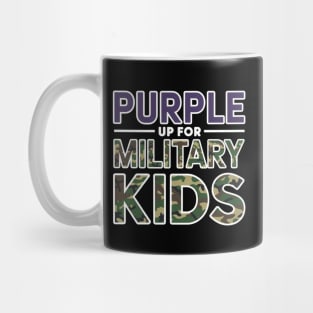 Purple Up For Military Kids Mug